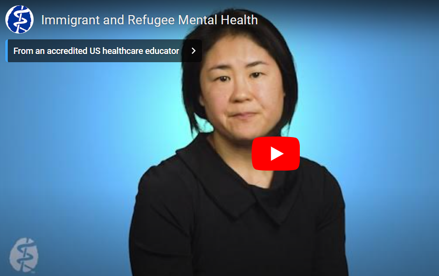 The mental health of displaced people and immigrants